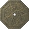 Ekena Millwork Spring Octagonal Medallion (Canopies up to 3"), 29 1/8"OD x 2 1/4"ID x 1 1/8"P, Witch Hazel Crackle CM30SPWHC - alternate 1